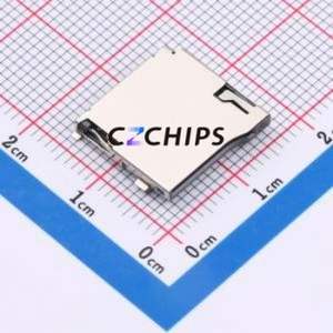 HX TF-01A SD Card / Memory Card Connector SMD Connector Self-Return Type Card Holder - Product Image 1