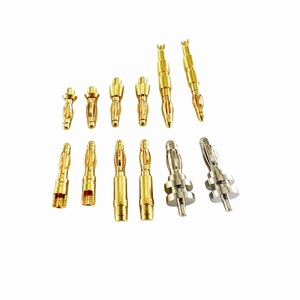 ขั้วต่อ ADB Edinburgh Pin Connector รุ่น Drum Spring Lantern Series ชุบทอง ทำจากโลหะ ปรับขนาดได้ สำหรับงาน PCB - Product Image 1