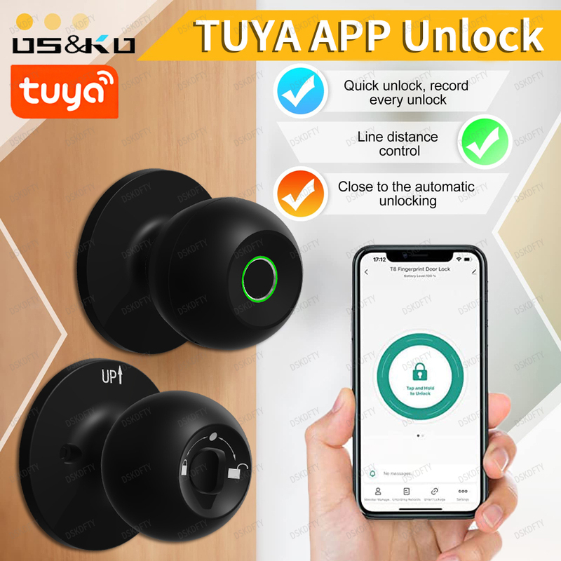 Fingerprint Scanner and Keypad Smart Knob