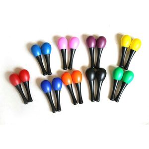 พิมพ์โลโก้ตามสั่ง ของขวัญน่ารักสำหรับเด็ก แก้วเชคพลาสติก ของชำร่วยงานปาร์ตี้สไตล์เม็กซิกัน ของเล่นเสียงดังรูปการ์ตูนขนาดเล็ก มารากัส - Product Image 3