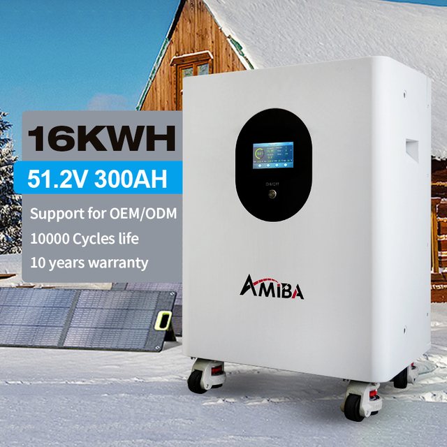 48V 200Ah LiFePO4 Power Wall Battery | 51.2V 10.24kWh Solar Energy Storage System with Smart BMS | IP65 Wall-Mounted Design