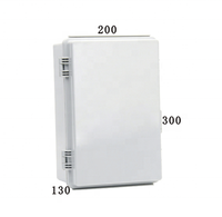 Boîtier électrique étanche en plastique à charnières pour extérieur, IP66, 210*160*100mm