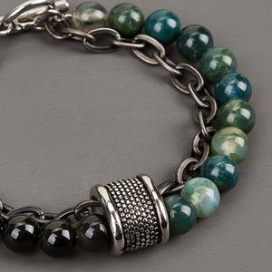 Pulseras de Tigre Amarillo, Piedra Natural, Cadenas de Acero Inoxidable, Accesorios para Pulseras, Precio al por Mayor, Regalos - Product Image 4