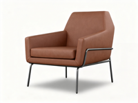 Chaise longue de patio 28,5" L x 28" P x 33" H, mobilier haut de gamme pour hôtels, chaise pour projets hôteliers de premier plan