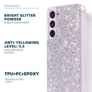 Coque de téléphone de luxe antichoc scintillante et tendance pour Samsung Galaxy S24 S23 S22 Plus – Nouveauté des fabricants - Product Image 3