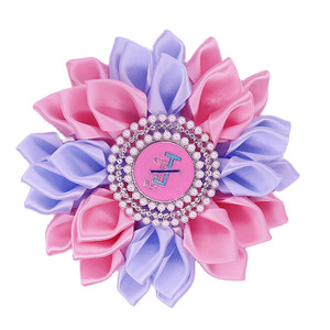Nuovissimo arrivo <span class=keywords><strong>Jack</strong></span> e <span class=keywords><strong>Jill</strong></span> Of America ispiratore corpetto fatto a mano Pin rosa e blu tono jjjoa spilla di fiori da donna - Product Image 3