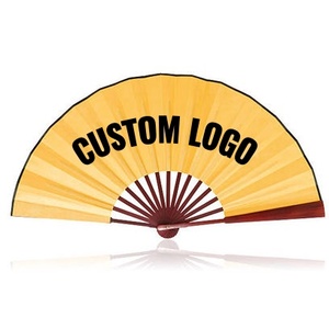 Custom Logo Decorative Fan Folding Handheld Style for Wedding Favors Events Party Celebration and Business Promotion <b>Gifts</b> - Product Image 1