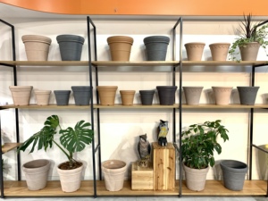 Milan Chậu trồng cây ngoài trời 18 inch chậu Đất Sét mô phỏng chậu hoa phong cách đơn giản chậu trồng cây lớn trong vườn - Product Image 3