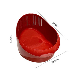 Large Capacity Rice Washing <b>Basket</b> With Drainage Design For Kitchen Use - Product Image 5