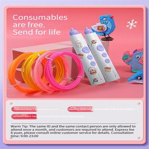 Gastronomia 74861 3D stampa penna consumo penna di consumo consumabili per bambini Graffiti pennello materiale PCL materiale a bassa temperatura - Product Image 4