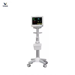 Monitor Veterinario Portatile Multifunzione con Display ad <span class=keywords><strong>Alta</strong></span> Definizione, Rilevatore in Tempo Reale di Frequenza Cardiaca <span class=keywords><strong>e</strong></span> <span class=keywords><strong>Pressione</strong></span> Sanguigna - Product Image 6