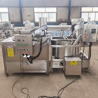 Machine à frire automatique pour snacks industriels Friteuse ronde Chips de banane plantain Machine à frire les arachides et les oignons