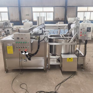 Công NGHIỆP Đồ ăn nhẹ thực phẩm tự động khuấy chiên Vòng Máy chuối chuối chuối chip Đậu phộng chiên hành tây máy hàng loạt Nồi chiên - Product Image 3