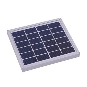 Vendita diretta della fabbrica a buon mercato 5w 6v vetro monocristallino pannello solare con lega di alluminio cornice d'argento per uso domestico commerciale - Product Image 4