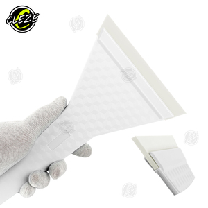 CLEZE <strong>Diamond</strong> White Plastic Vinyl Wrap <strong>Window</strong> <strong>Tint</strong> Long Straight Handle Scraper Squeegee-Scratch-Proof - Product Image 1