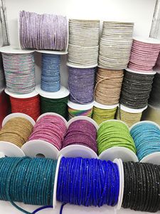 Nước Rhinestone Dây Màu Cam Màu Vàng Đầy Màu Sắc Flash Vòng Long Lanh Dây 4Mm 6Mm Pha Lê Trang Trí Giày Ren Tự Làm Dây - Product Image 6