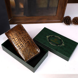 长款复古休闲女式钱包卡包拉链式个性化创意2025复古鳄鱼纹多槽位 - Product Image 4