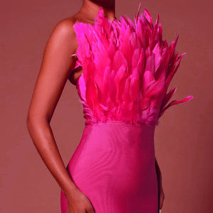 Suministro directo de fábrica caliente, <span class=keywords><strong>precio</strong></span> bajo, oro rociado, cinta de tela de plumas de ganso plateado rociado, Festival de disfraces decorativo - Product Image 1