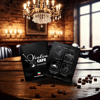AT PACK 2024 Sac à café goutte à goutte à surface mate imprimé personnalisé avec filtre Sac à café goutte à goutte portable avec boîtes