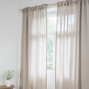 <span class=keywords><strong>Tende</strong></span> in lino in stile Ins, semplice soggiorno e camera da letto a bovindo Semi-ombreggiatura, protezione solare e <span class=keywords><strong>tende</strong></span> parasole - Product Image 3