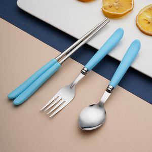 Portable Korean Style Utensil <b>Set</b> Travel Spoon Fork <b>Set</b> for Kids Students and Gifts - Product Image 3