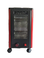 Calentador de Cuarzo PTC de Cinco Caras de Alta Calidad, 2000W, Independiente, para Uso en Interiores, con Interruptor de Seguridad, Temporizador, Calentamiento Rápido, OEM SKD