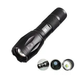 Warsun X50 High Power Lumen Linterna IPX5 Waterproof Tactical Torch Light Multiple Zoom Rechargeable Outdoor Led Flashlight