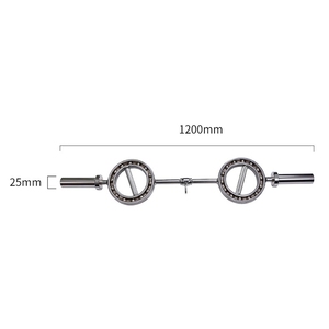WAVAR Weight Stack Selector <strong>Bar</strong> 20Kg Eye Shape Barbell <strong>Bar</strong> Chrome Weight <strong>Bar</strong> Set - Product Image 2