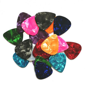 Médiator de <span class=keywords><strong>guitare</strong></span> en cellulose de 0.71mm pour électrique acoustique - Product Image 1