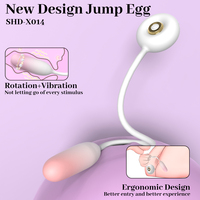 Neues Niedliches Sexspielzeug Geschenk Stoßendes Vibrierendes Wärmendes Schwingendes JumpEgg Pussy-Stimulator Sexspielzeug für Frauen für Mädchen