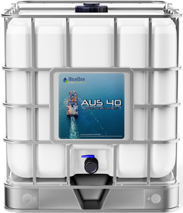 BlueOne AUS 40, Solución de Urea Marina al 40%, Tanque IBC de 1000L, Contenedor de Plástico de Alta Calidad para Tratamiento de Gases de Escape, 1 Año - Product Image 1