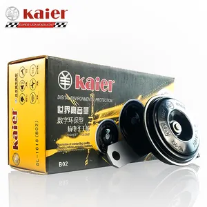 Cina Fabbricazione Professionale Spina Universale Nero Auto 12v Auto Horn Forte