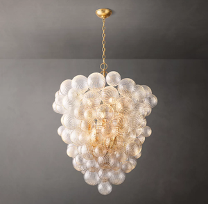 <span class=keywords><strong>Lampadario</strong></span> a Sfera di Vetro Americano per Villa Retrò, Soggiorno, Ristorante, <span class=keywords><strong>Lampadario</strong></span> Nordico a Sfera di Vetro Vorticoso - Product Image 1