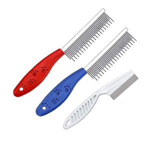 Customizable Double Sided <b>Pet</b> Comb <b>Brush</b> for Dogs and Cats Charging Grooming Tools for Cleaning - Product Image 1