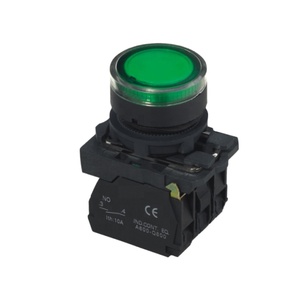 सेल्जर ब्रांड SA22-AW33M5 कोई + नेकां पुश बटन स्विच के साथ एलईडी प्रकाश BA9S दीपक 24-240V (टीयूवी, CE और सीबी अनुमोदित) - Product Image 1