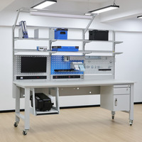 Banc de travail ESD conçu pour les applications d'atelier industriel avec solutions de fabrication OEM et personnalisées