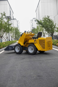2026 Minicargadora para jardinería, máquina de corte de césped y excavación, equipo de ingeniería para paisajismo, 4x4, componentes Hengli, 1 año - Product Image 4