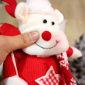 Muñecos de Peluche Navideños de Papá Noel y Muñecos de Nieve al por Mayor para Decoración del Hogar y Fiestas - Product Image 3