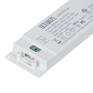 ไดรเวอร์ LED แบบกันน้ำสำหรับห้องน้ำ  แรงดันคงที่  ประหยัดพลังงาน  ควบคุมการหรี่แสงได้  แบบ Triac  บางเฉียบ  ใช้ไฟ AC-DC  วัสดุพลาสติก  จ่ายไฟเดี่ยว - Product Image 1