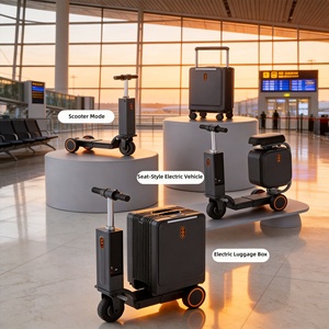 <span class=keywords><strong>Maleta</strong></span> de Viaje Inteligente y Duradera con Marco de Aluminio Ligero, con <span class=keywords><strong>Scooter</strong></span> Retráctil, Aprobada por la TSA, Equipaje de Mano - Product Image 4