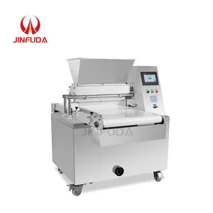 Automatische und industrielle hoch effiziente Kuchen ausrüstung Cup Sponge Cake Batter Fill Muffin Production Depositor Make Machine