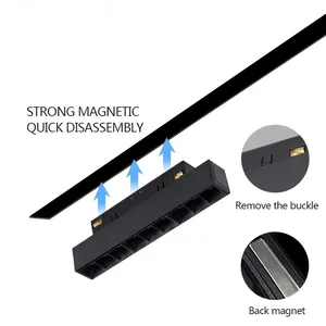 Lampu profil magnetik 6MM sistem lampu jalur magnetik terlaris