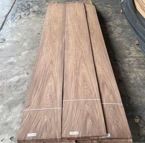 フルシートアメリカ黒クルミ単板0.5mm黒クルミフラットカット天然ベニヤ - Product Image 4