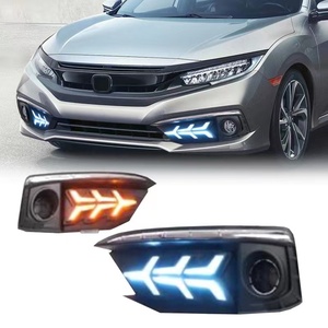 Phare antibrouillard <span class=keywords><strong>avant</strong></span> Pièces détachées automobiles Phare antibrouillard à led pour Honda Civic FC5 LED antibrouillard DRL 2019-2021 - Product Image 1