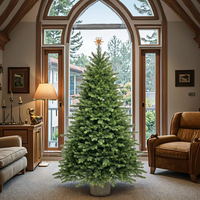 BSCI Noël Yiwu Arbre de Noël décoratif de 30 cm à 180 cm Vente directe d'usine Promotionnel Arbre de Noël artificiel en PVC pas cher