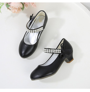 118-8 Scarpe alla Moda per Bambini Nuovo Design Ultima Collezione Eleganti Scarpe con Tacco Alto per Bambine per la Scuola - Product Image 4