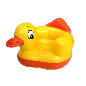 Petit canapé gonflable en plastique PVC canard Design mignon pour enfants