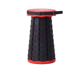 Portable Telescopic Folding Stool Plastic Outdoor Hiking Camping Chair Foldable Compact <b>Lightweight</b> Travel Stool - Product Image 1