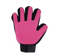 Gant de toilettage pour animaux de compagnie ; Brosse de nettoyage et de démêlage pour animaux ; Fournitures pour animaux de compagnie ; Gant de toilettage à cinq doigts ; Massage et bain pour chats et chiens