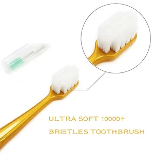 नरम Bristles के साथ यात्रा टूथब्रश टूथपेस्ट और दांतों के बीच का ब्रश मामले के साथ वयस्क टूथब्रश